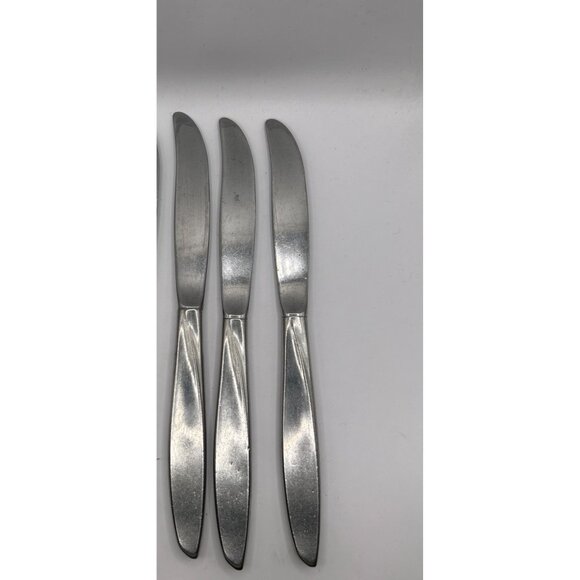 Set Of 3 Imperial Intl IMI39 Stainless Steel Butter Knives - Picture 3 of 3